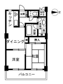ツインタワーすみとし住吉館 16階 間取り図