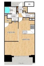 シティタワー駒沢大学ステーションコート 19階 間取り図