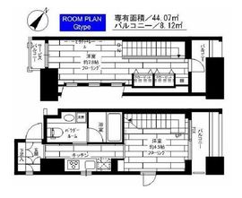 ステージグランデ新川 12階 間取り図