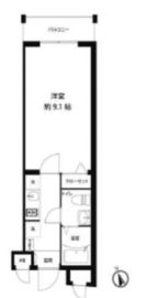 レオーネ馬込 104 間取り図