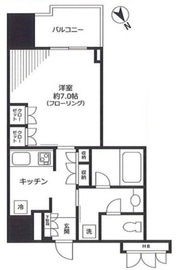 ソラシア小石川 2階 間取り図