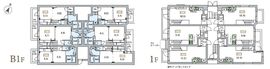 グランデュオ高輪 105 間取り図