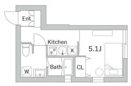 グランデュオ高輪 303 間取り図