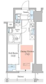 アーバネックス深川住吉3 1402 間取り図