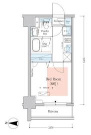 アーバネックス南品川2 502 間取り図