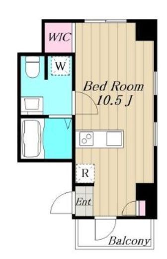 ブリリアントコート目黒 4階 間取り図