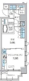 パークアクシス両国馬車通り 501 間取り図