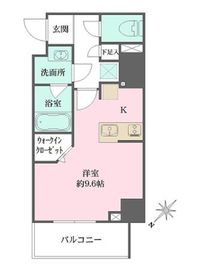 ザ・パークメゾン東大井 901 間取り図