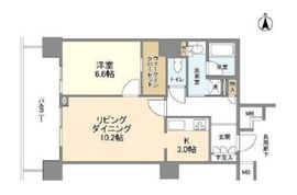 豊洲シエルタワー 16階 間取り図