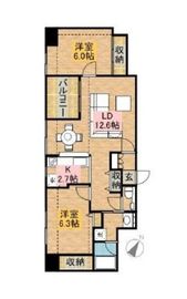 グリーンパーク日本橋参番館 4階 間取り図