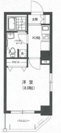 アマヴェル恵比寿 5階 間取り図