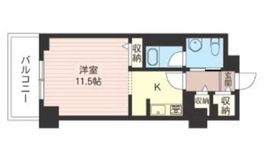 レジデンスシャルマン月島 404 間取り図