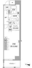 アビティ目黒 311 間取り図