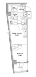 ザ・パークハビオ南大井 311 間取り図