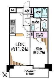 ファミール表参道ベルファース 2階 間取り図