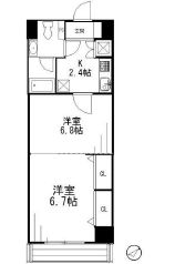 代官山コートヒルズ 202 間取り図