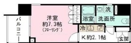 プリューム中野坂上 803 間取り図