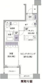 アビティ目黒 106 間取り図