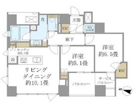 ザ・レジデンス平河町 4階 間取り図