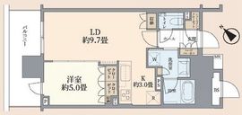 ブランズタワー豊洲 20階 間取り図