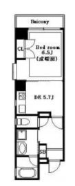 ランドステージ白金台 2階 間取り図