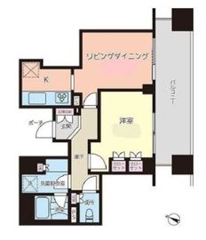 アトラスタワー小石川 3階 間取り図