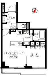 サンウッド神楽坂 1階 間取り図