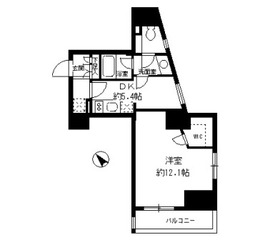JP noie 小石川富坂 (ジェーピーノイエ小石川富坂) 303 間取り図