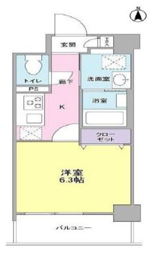 L'axe京急蒲田 （ラグゼ京急蒲田） 305 間取り図