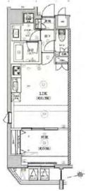 リルシア上野 9階 間取り図