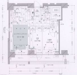 ピアース南麻布 12階 間取り図