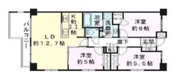 オープンレジデンシア広尾2 4階 間取り図