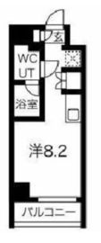 エルフォルテ品川フェリス 6階 間取り図