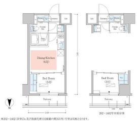 アーバネックス深川木場 902 間取り図