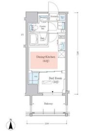 アーバネックス深川木場 906 間取り図