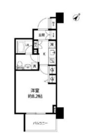 ルクレ日本橋馬喰町 1109 間取り図