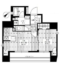 ステージファースト蔵前アジールコート 5階 間取り図