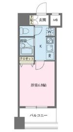 ドゥーエ新川 607 間取り図