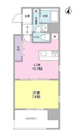 ラークガーデン木場 705 間取り図