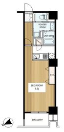 六本木ビュータワー 7階 間取り図