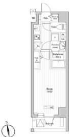 木場ステーションレジデンス 602 間取り図