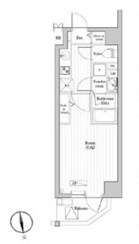 木場ステーションレジデンス 205 間取り図
