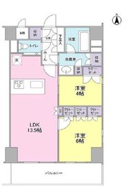 プロスペクト・グラーサ広尾 406 間取り図