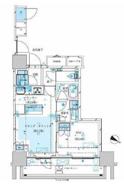 ザ・パークハウス高輪タワー 3階 間取り図