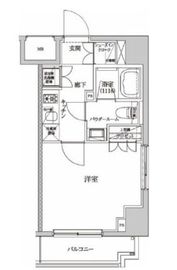 セジョリ墨田両国 4階 間取り図