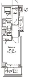 セプタス東麻布 401 間取り図