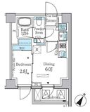 ラテスト白金台 201 間取り図