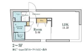 ANQI原宿 203 間取り図