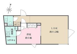 ANQI原宿 401 間取り図