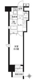 レオーネ御徒町 301 間取り図